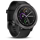 Garmin vívoactive 3 GPS-Fitness-Smartwatch - vorinstallierte Sport-Apps, kontaktloses Bezahlen mit Garmin Pay, Gunmetal