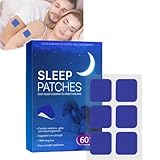 Schlafpflaster, natürliche Schlafpflaster, Schlafstützpflaster für Männer und Frauen, Schlafpflaster für Erwachsene, Hilfspflaster zur Verbesserung der Schlafqualität, Tiefschlafpflaster für