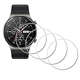 iDaPro Displayschutz schutzfolie für HUAWEI Watch GT 2 Pro GT2 Pro glas [4 Stück], Panzer Anti-Kratzer Blasenfrei Einfache Installation