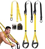 UONNER Schlingentrainer Sling Trainer Fitness Home Gym Equipment Workout Band Reisen Indoor Outdoor