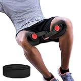 Oberschenkeltrainer 16KG Beckenboden Trainer Damen für Frau Beinpresse Po Trainer für Zuhause MäNner Trainingsgerät FitnessgeräTe SportgeräTe Zuhause Beckenbodenmuskeltrainer GesäßTrainer（Schwarz