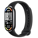 Xiaomi Smart Band 10-1,72 AMOLED-Display mit 1500 Nits, Schlaf- und Herzfrequenzmonitor, 5ATM Wasserdicht, 21 Tage Akkulaufzeit, 60 Hz Aktualisierungsfrequenz, 150+ Modi (Midnight Black)