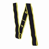 Bands Elastic Stretching Widerstandsschlaufen für Yoga, Latin Dance, Physiotherapie, Reha, Stretching, Home Fitness und mehr(Gelb)