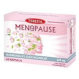 TEREZIA Menopause | Pflanzenrezeptur für hormonelles Gleichgewicht, Frauen Zyklus Protect Balance | Mobilität und Flexibilität | 620mg, 60 Kapseln