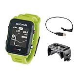 Sigma Sport iD.TRI GPS Triathlon-Uhr mit Trainings- und Wettkampffeatures, Navigation, Smart Notifications, leicht und wasserdicht, inkl. Fahrradhalterung