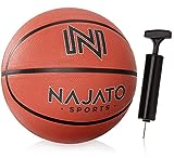 NAJATO Sports Basketball – Basketball Größe 7 inkl. Ballpumpe – Langlebiger Basketball für den Outdoor & Indoor Bereich