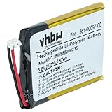 vhbw Akku kompatibel mit Garmin Approach S62, S60 Smartwatch Uhr Fitnessarmband (230 mAh, 3,7 V, Li-Polymer)