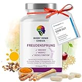 FREUDENSPRUNG natürliche Gelenkkapseln für Beweglichkeit, gesunde Knochen, Gelenke & Knorpel, 120 Gelenk Komplex Kapseln mit Glucosamin, Kollagen, Mangan, Kurkuma, Weihrauch, Vitamin D uvm.