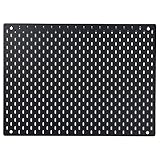 IKEA SKÅDIS Stecktafel, 76 x 56 cm, Schwarz