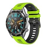 YASPARK Armband für Huawei Watch GT2 46mm/GT 46mm, 22mm Ersatzarm silikon Sport Armband kompatibel für Huawei Watch GT Active/GT2 Pro/Honor Watch Magic/Galaxy Watch 46mm/Gear S3/Galaxy Watch 3 45mm