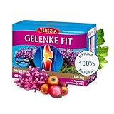 TEREZIA GELENKE FIT Natürliche Gelenkunterstützung | Mit Aquamin, Vitamin D3, Boswellia & Mehr | Für Knochen und Gelenke | Ideal für Sportler, Senioren & bei Menopause, 1140 mg, 60 Kapseln