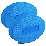 5BILLION Balance Pad - Oval - Übungspad & Schaum Balance Trainer - Wobble Kissen für physikalische Therapie, Rehabilitation, Tanz Balance Training (2 SET)