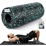 GYMERK Faszienrolle Mittlere Härte, Foam Roller (33 x 14 cm), Selbstmassage Fazienrolle zur Dehnung & Fitness des Rücken Wirbelsäule Beine, Effektive Massagerolle für funktionales Training