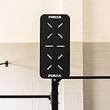 FORZA Wandkugel-Zielscheiben | Einzel- und Doppel-Stahlplatten für CrossFit & Funktionstraining | Schlagfest, pulverbeschichtet, Rig oder Wandmontage - Offizielle Höhen (Double Target)