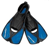 Aqua Speed Taucherflossen Erwachsene | Schwimmflossen | Schnorchelflossen Anti-Rutsch | Trainingsflossen Fersenlaschen | Flossen Schwimmtraining | Gr. 36/37 | Action