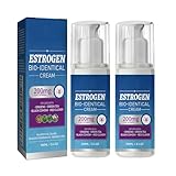 KOAHDE Creme zur Linderung der Wechseljahre, Pflegecreme für Damen, Menopause zur Reduzierung der Wechseljahre, effiziente Wechseljahrscreme, ausgleichende Creme für die Wechseljahre, 2 Stück