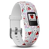 Garmin vívofit jr. 2 digitale, wasserdichte Action Watch im Minnie Maus Design für Kinder ab 4 Jahren, mit spannender Abenteuer-App, Schrittzähler, weiß, Batterielaufzeit bis zu 1 Jahr, Spielspaß