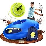 MOVEMATE Tennis-Trainer Set mit Wilson® Tennisball | innovatives Ballspiel für Draußen, im Garten, im Park für Kinder & Erwachsene | inkl. Transporttasche & Übungsvideos