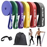 Fitense Resistance Bands, Widerstandsbänder Set, Widerstandsband Fitnessbänder mit Türanker, Fitnessband Trainingsbänder für Yoga, Pilates, Training, Physiotherapie, Klimmzughilfe, Krafttraining
