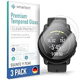 smartect Schutzglas [3 Stück, Klar] kompatibel mit Suunto 9 Peak / 9 Peak Pro, HD Schutzfolie Anti-Kratzer, Blasenfrei, 9H Härte, 0.3 mm Ultra-klar, Ultrabeständig