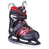 K2 Skates Jungen Schlittschuhe Joker Ice, black - red, 29,34 EU