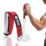 J Bryant Arm Wrestling Übung Griff 2-Zoll Metall Griff Handgelenk und Unterarm Exerciser Pulldown Trizeps Seil Workout