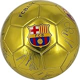 JIANWEI Barcelona Limited Edition No. 5 Football Primar- Und Sekundarschulbildung Spielball (regulär 11-Personen-System) (Color : Gold)