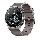 HUAWEI Watch GT 2 Pro Smartwatch, AMOLED-Touchscreen, 14 Tage Akkulaufzeit, GPS & GLONASS, SpO2, mehr als 100 Trainingsmodi, Anrufe über Bluetooth, funktioniert mit iOS/Android, Grau