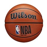 Wilson Basketball NBA DRV PRO, Outdoor, Tackskin Gummi, Größe: 6, Braun