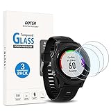 OOTSR (3 Stück Displayschutzfolie kompatibel für Garmin Forerunner 935, Schutzfolie kompatibel für Garmin Forerunner 935 [Kratzfest] [Transparent] [Blasenfrei]