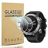 Diruite 4-Stück Displayschutzfolie für Garmin Fenix 6 Schutzfolie,HD Glas Displayschutz für Garmin Fenix 6/6 Pro / 6 Sapphire / 6 Pro Solar Intelligente Uhr[Anti-Kratzen][Anti-Öl]