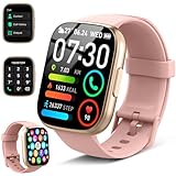 Cillso Smartwatch Herren Damen mit Telefonfunktion, 1,95-Zoll-Schrittzähler-Uhr, 24-Stunden-Herzfrequenz, Schlaf, IP68 wasserdicht, 110+Sportmodi Smart Watch Fitness Tracker