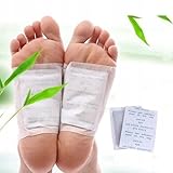 HUKITECH 100 Fußpflaster - Vorrat für 50 Tage - Pflaster Vitalpflaster