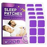 NAVESO Sleep Patch, 60 Stück Schlafpflaster, Tiefschlafpflaster für Erwachsene, natürliche Schlafaufkleber zur Verbesserung der Schlafqualität, Schlafhilfe-Patches für Männer und Frauen