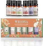 Ätherische Öle Set für Entspannung & Wohlbefinden – 6x10ml ätherische Öle naturrein für Diffuser, Duftöl & Aromaöl – Duftöle für Diffuser, Kerzen & Seifen, Aromatherapie Öle Geschenk