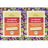 Herbaria 'Im Wandel Wechseljahre Tee' 15FB BIO Kräutertee aus kontrolliert biologischem Anbau Zum Ausgleich für die Seele (24 g) (Packung mit 2)
