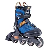 K2 Skates Jungen Inline Skates RAIDER PRO, black - blue - orange, 30D0221.1.1.L