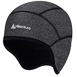 HIKENTURE Wintermütze | Winddichte Fahrrad Mütze Winter | Warm Bike Cap | Helm-Unterziehmütze Herren/Damen für Fahrradhelm Skihelm Kletterhelm | Sport, für Radfahren Skifahren Laufen Outdoor