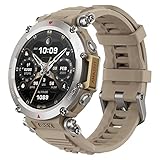 Amazfit T-Rex Ultra 47mm Outdoor Smartwatch, Dual-Band GPS, Routen-Import & 6 Navigation, Freitauch-Unterstützung & 10 ATM Wasserdichtigkeit, -30℃ Ultra-Tieftemperatur-Betrieb in Militärqualität