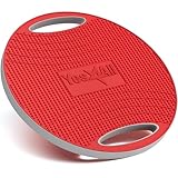 Yes4All D25M Balance Board inkl, Wackelboard Sport mit Griff und Rutschfester Oberfläche; Wackelbrett Balance Board Ø 40cm - Ø 41cm, Farbenfroher für Ihr Stabilitäts- und Ganzkörpertraining